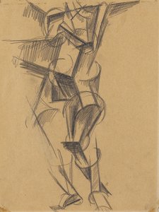 Uomo cubista (Figura in piedi), 1915